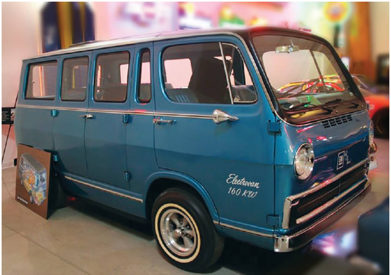 Figure - 1 A minivan powered with fuel cells manufactured by General Motors in 1966.